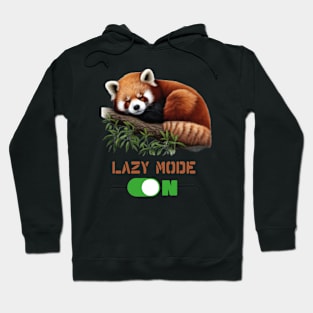 Panda Day - to Do List Nothing - Cute Fluffy Animal - Procrastinate Hoodie